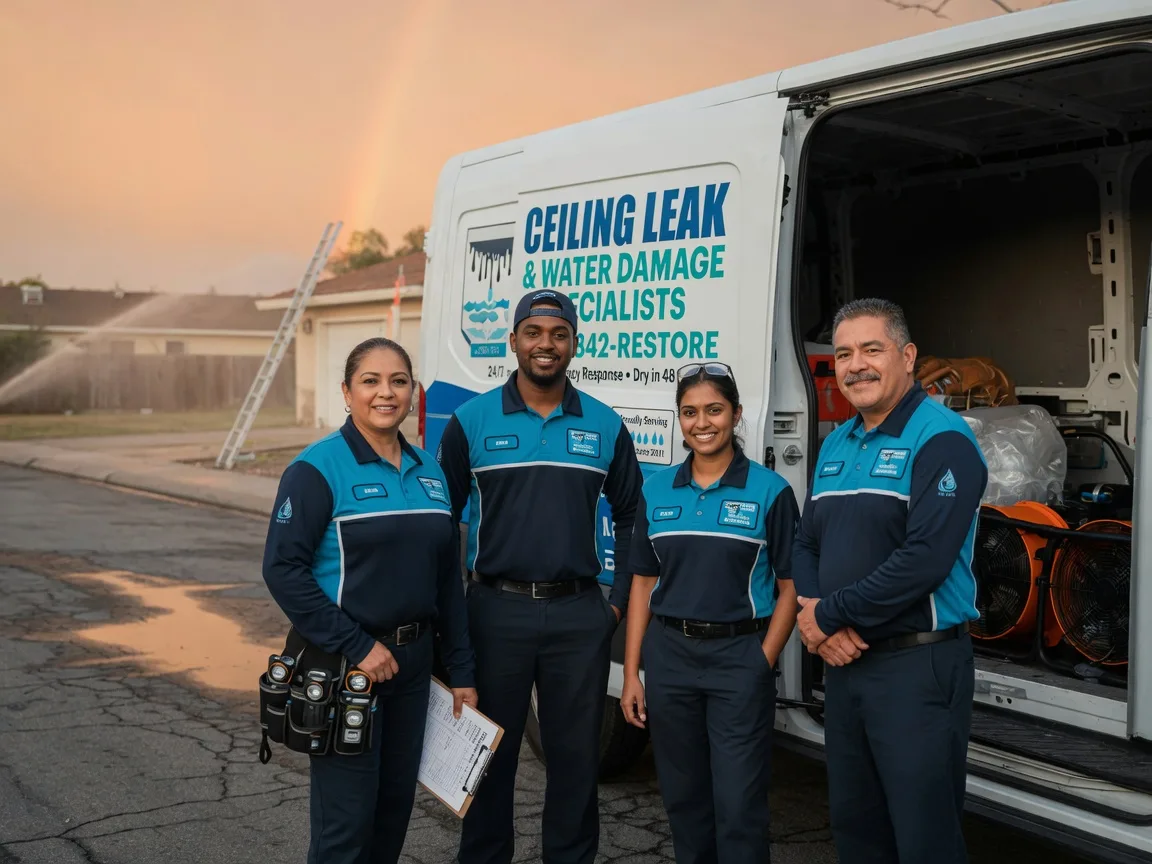 Ceiling Leak Cleanup company in Sanford, TX