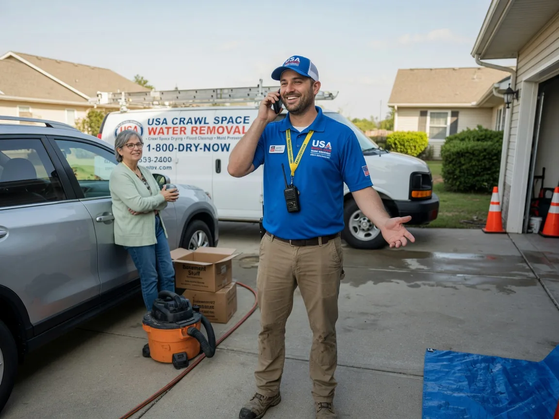 Crawl Space Water Removal Sanford, TX FAQs